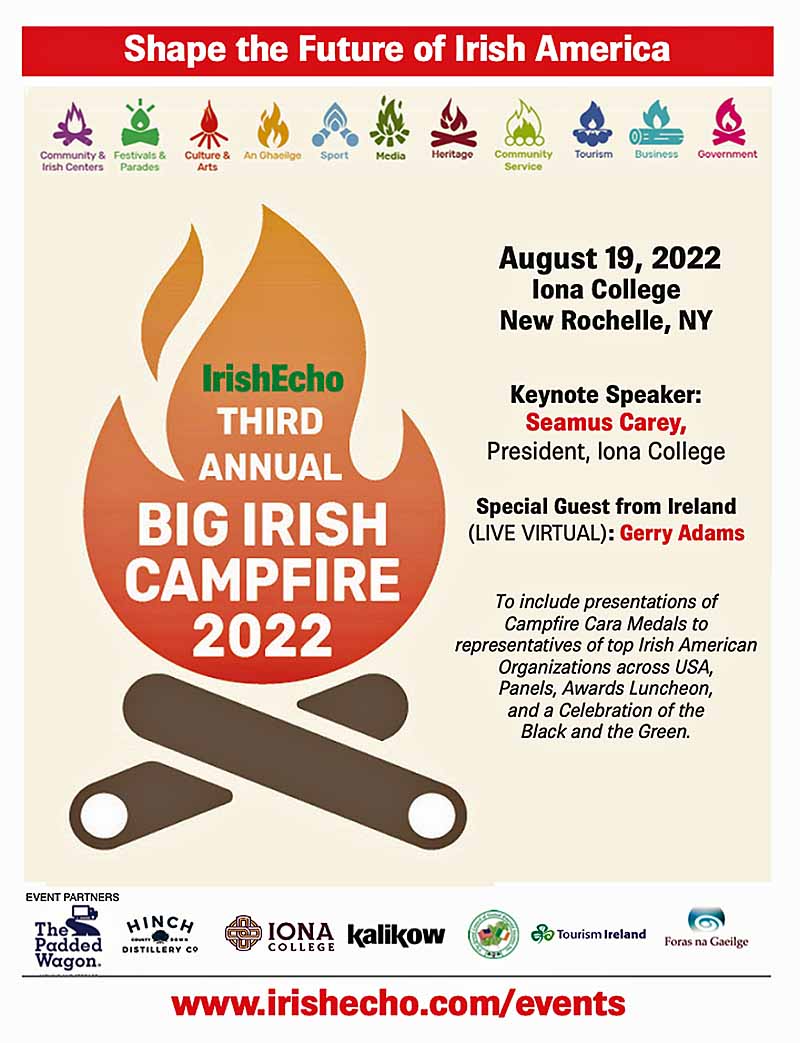 Rob Walsh Participates in Third Annual Big Irish Campfire